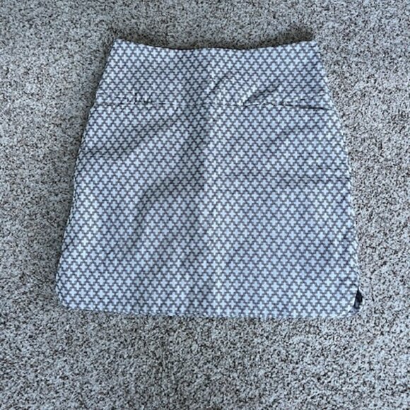 Women's S.C & CO black/white Skort - Picture 1 of 7